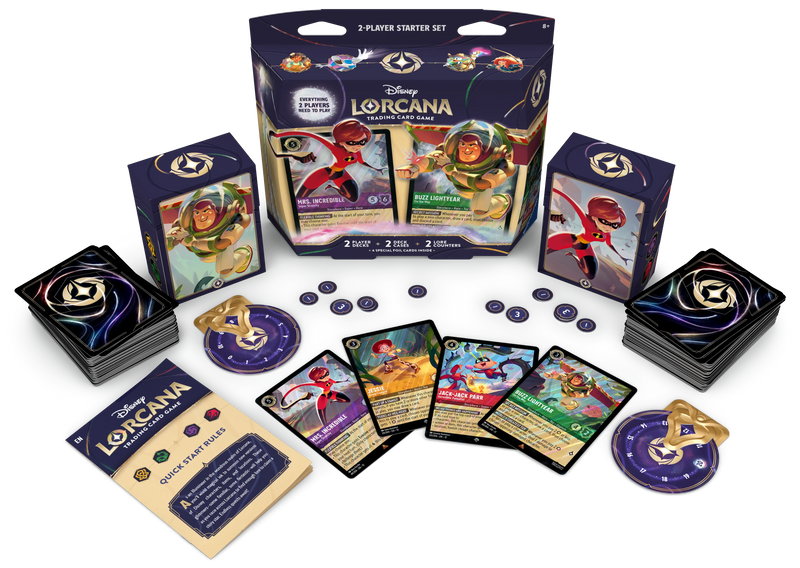 Disney Lorcana TCG: Two-Player Deck (Elastagirl/Buzz Lightyear) Revenge Of