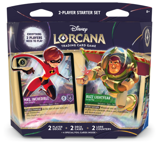 Disney Lorcana TCG: Two-Player Deck (Elastagirl/Buzz Lightyear) Revenge Of
