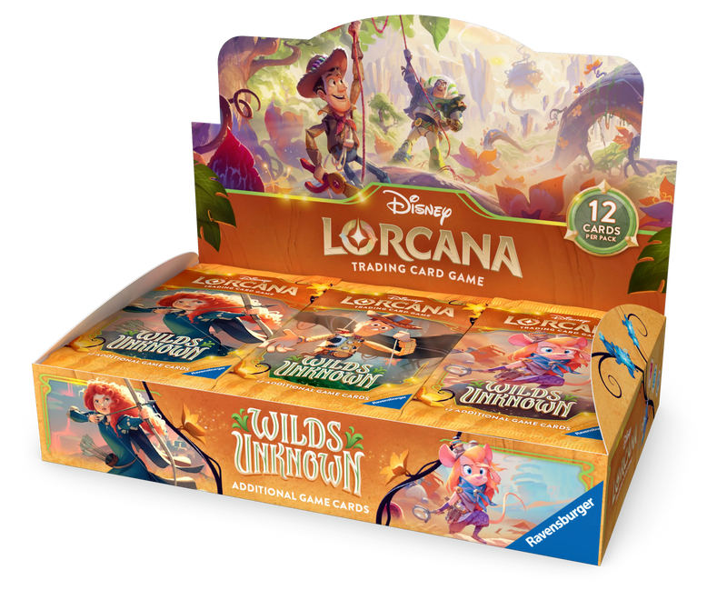 Disney Lorcana TCG: Wilds Unknown Booster Box Revenge Of