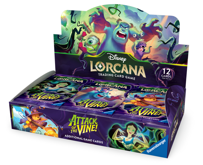 Disney Lorcana TCG: Attack of the Vine Booster Box Ravensburger