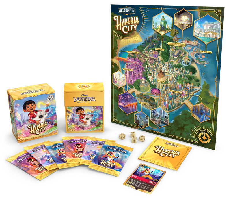 Disney Lorcana - Hyperia City Pre-Release Kit