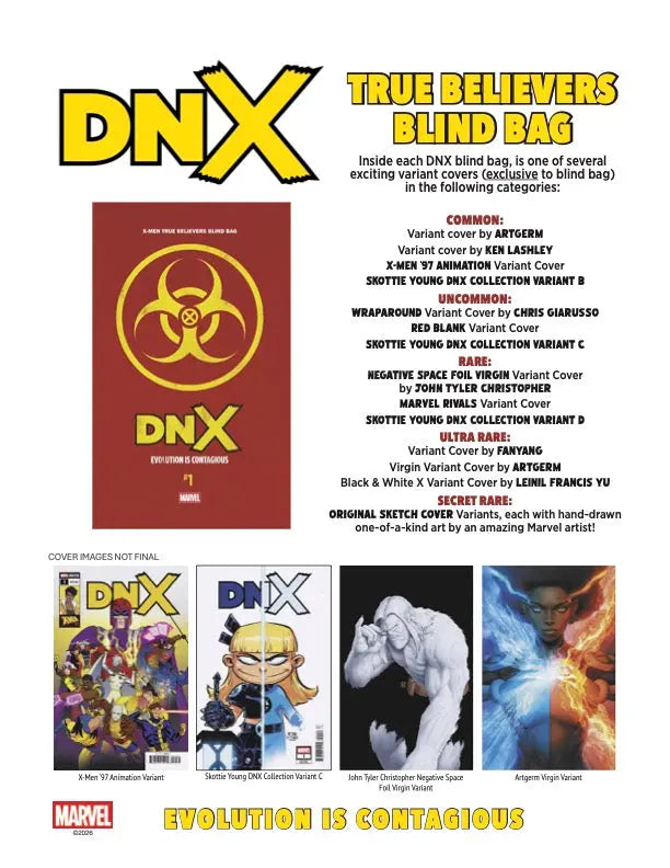DNX #1 True Believers Blind Bag Marvel Comics