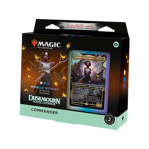 Magic the Gathering CCG: Duskmourn - House of Horror Commander Deck- Miracle Worker Wizards of the Coast