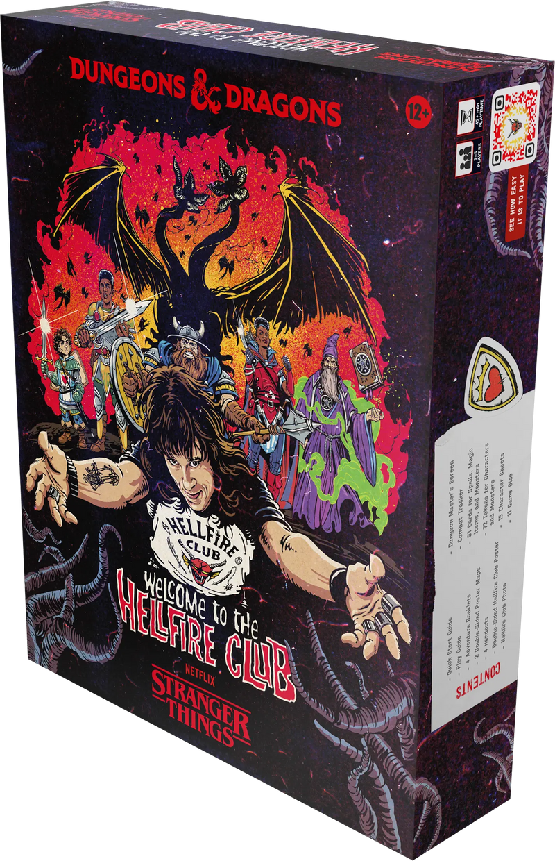 Dungeons & Dragons RPG: Stranger Things - Welcome to the Hellfire Club Box Set WIZARDS OF THE COAST, INC