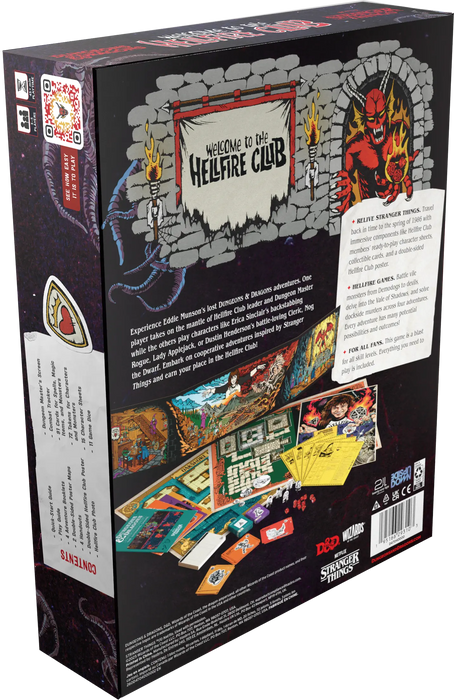 Dungeons & Dragons RPG: Stranger Things - Welcome to the Hellfire Club Box Set WIZARDS OF THE COAST, INC
