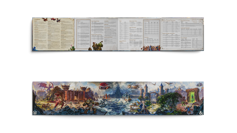 D&D 5E - World of Warcraft® Dungeon Master's Screen WIZARDS OF THE COAST, INC