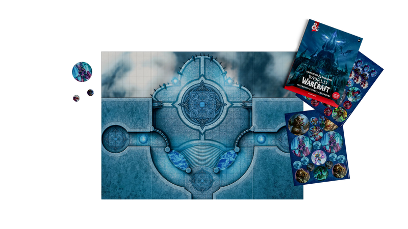 D&D 5E - World of Warcraft® – Icecrown Citadel Adventure Map Pack WIZARDS OF THE COAST, INC