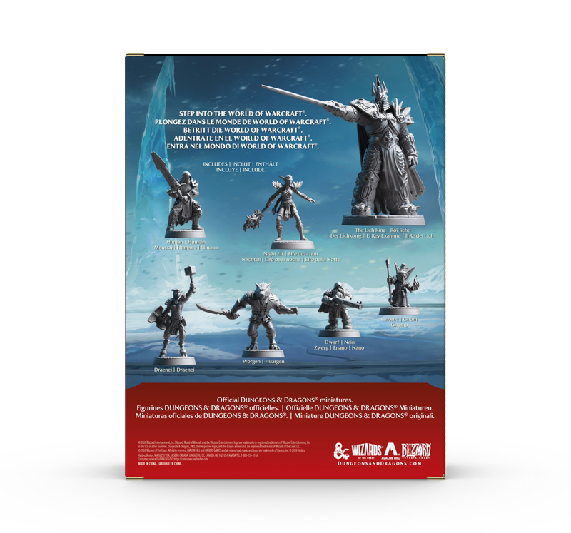 D&D 5E - World of Warcraft® Official Miniatures Alliance Pack WIZARDS OF THE COAST, INC