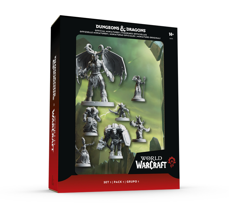 D&D 5E - World of Warcraft® Official Miniatures Horde Pack WIZARDS OF THE COAST, INC