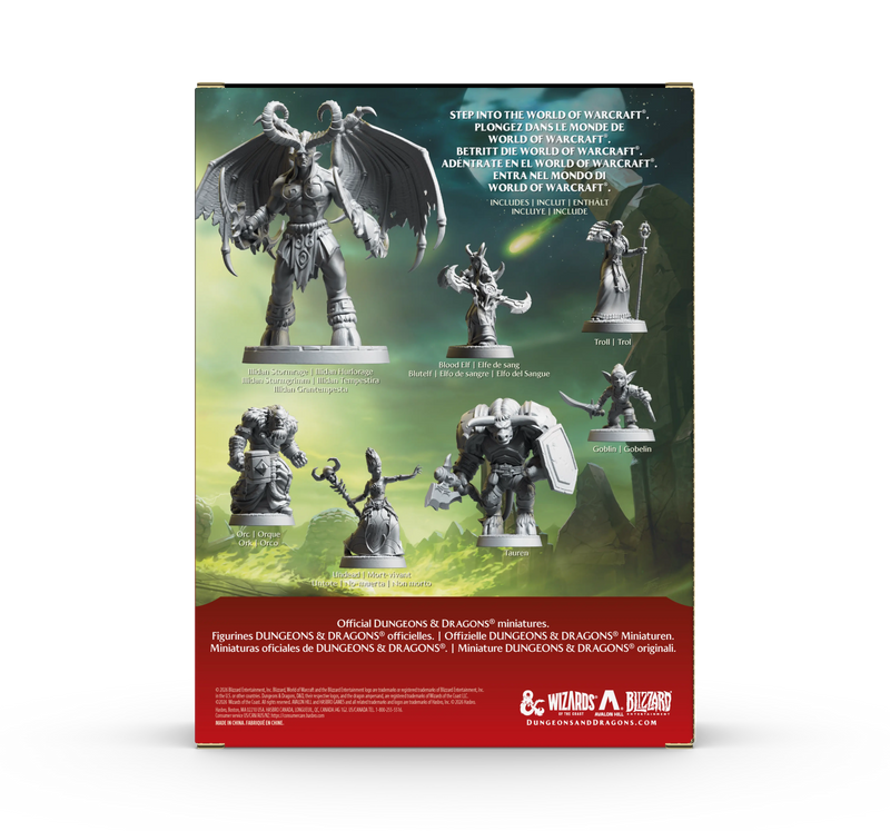 D&D 5E - World of Warcraft® Official Miniatures Horde Pack WIZARDS OF THE COAST, INC