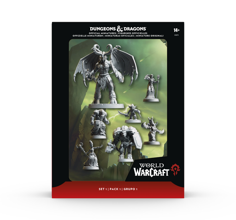 D&D 5E - World of Warcraft® Official Miniatures Horde Pack WIZARDS OF THE COAST, INC