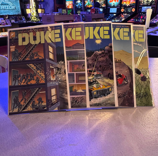 Duke #1-5 Boss Variant Bundle (Signed by Tyler Boss) Skybound