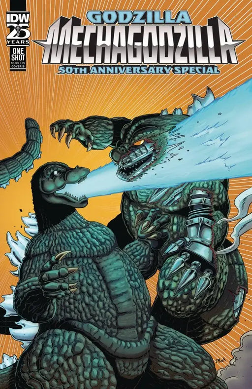 Godzilla: Mechagodzilla 50th Anniversary Variant B (Marsh) IDW Publishing