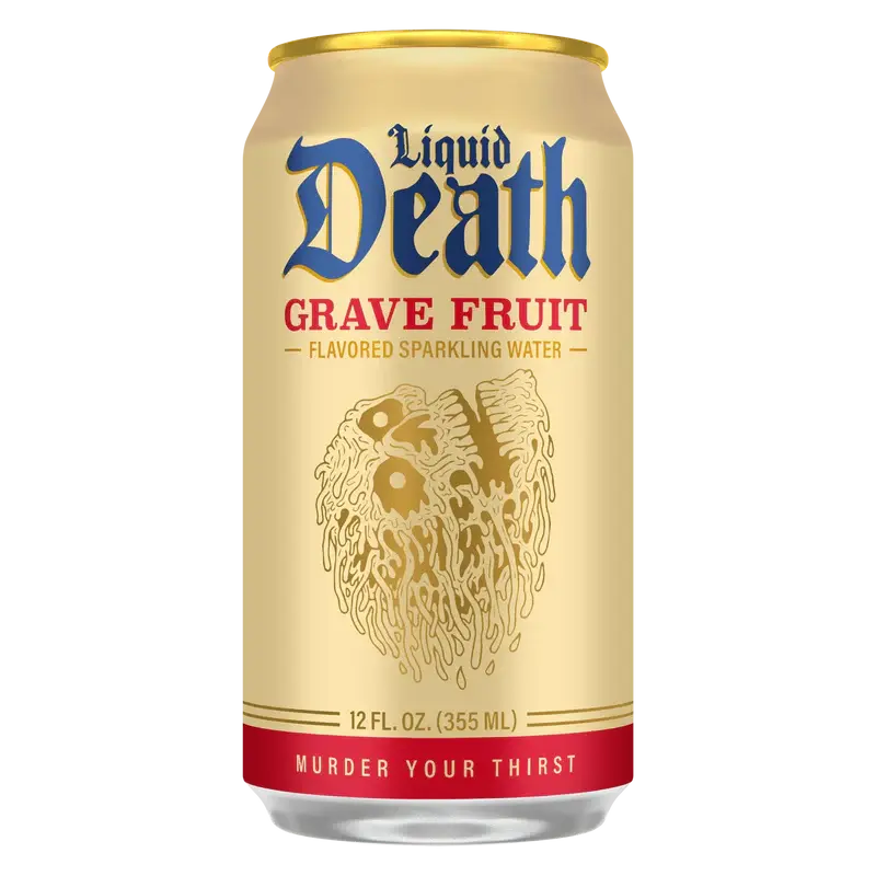Liquid Death Mini-Grave Fruit Revenge Of