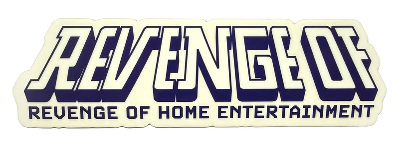 Home Entertainment Sticker Revenge Of
