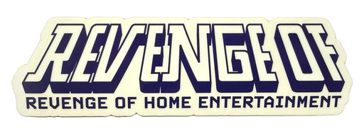 Home Entertainment Sticker Revenge Of