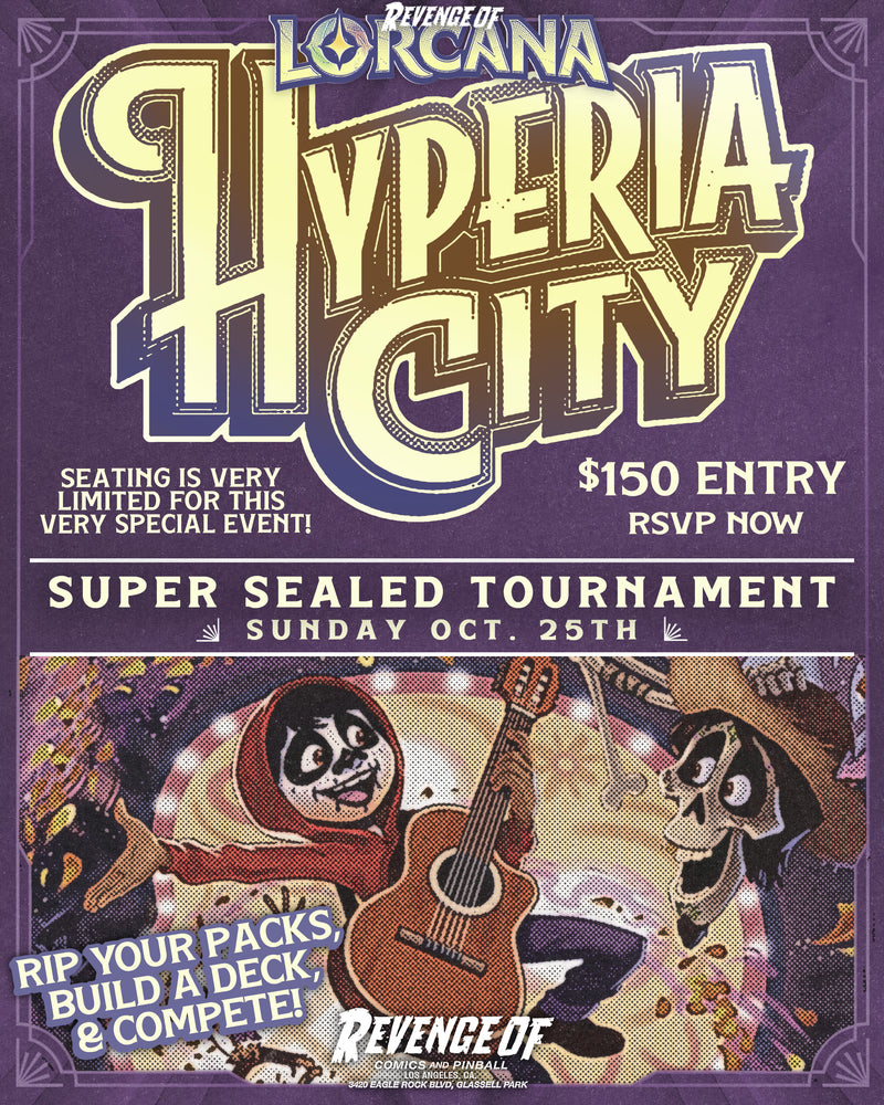 Disney Lorcana - Hyperia City Super Sealed Sunday October 25th