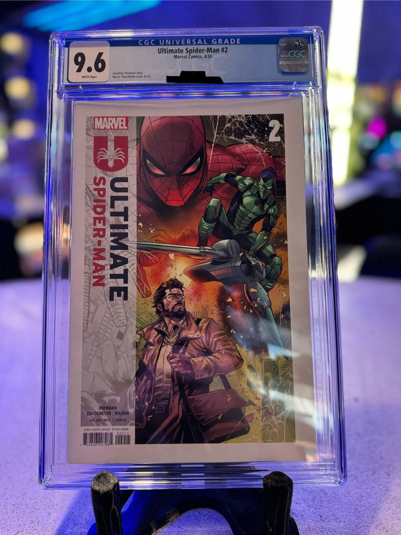 Df Ultimate Spider-Man #2 Cgc Graded Dynamic Forces