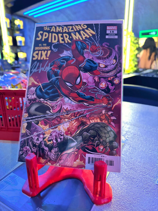 Amazing Spider-Man 18 Mcguinness Variant Dwb - Signed by Zeb Wells