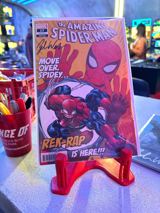 Amazing Spider-Man 17 Mcguinness Variant Dwb - Signed by Zeb Wells