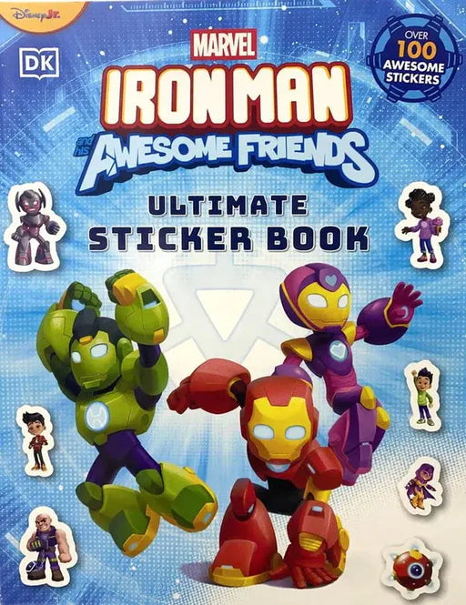 Marvel Iron Man And His Awesome Friends Ultimate Sticker Book DK Publishing