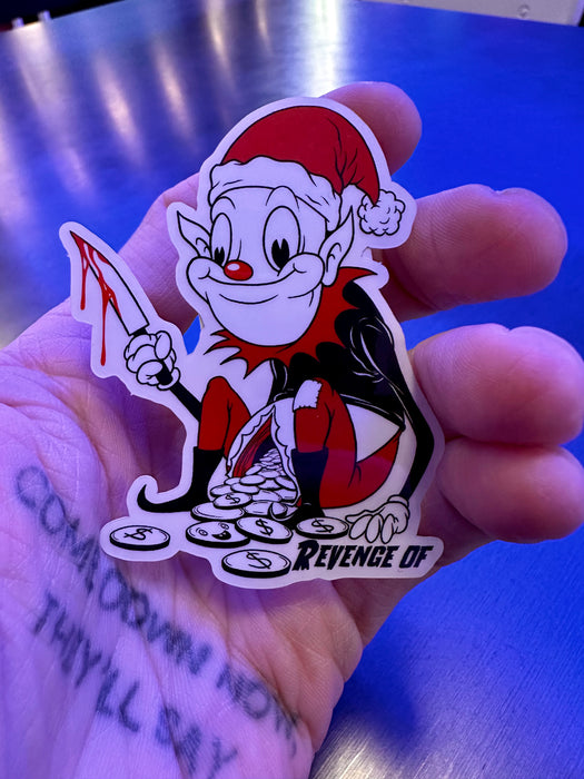 Alex Pardee x Revenge Of Holiday Sticker