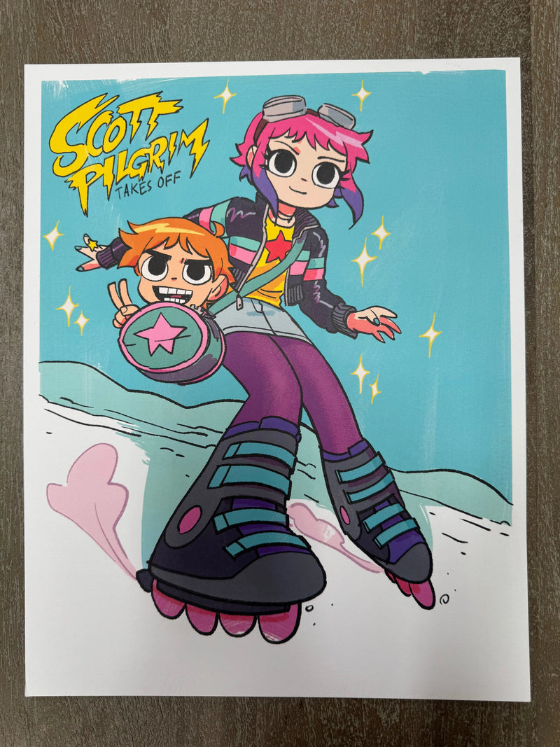 Scott Pilgrim Limited Edition Print Revenge Of