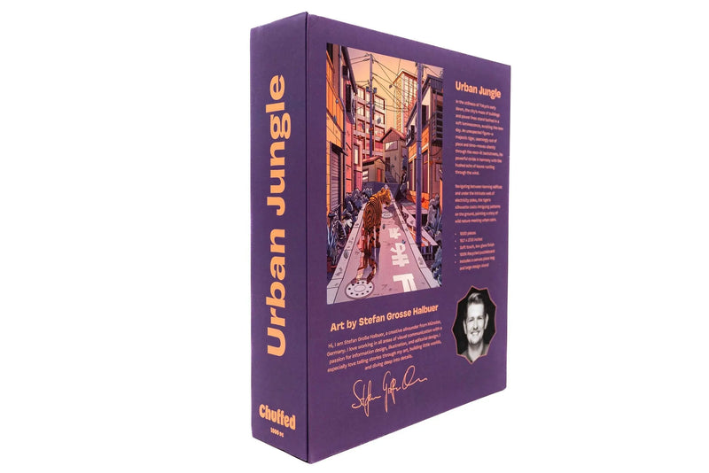 Urban Jungle- Tokyo 1000 Piece Puzzle Chuffed Puzzles