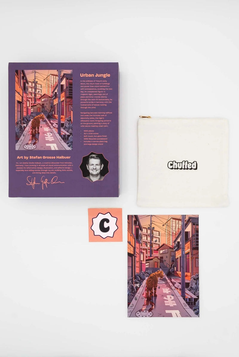 Urban Jungle- Tokyo 1000 Piece Puzzle Chuffed Puzzles