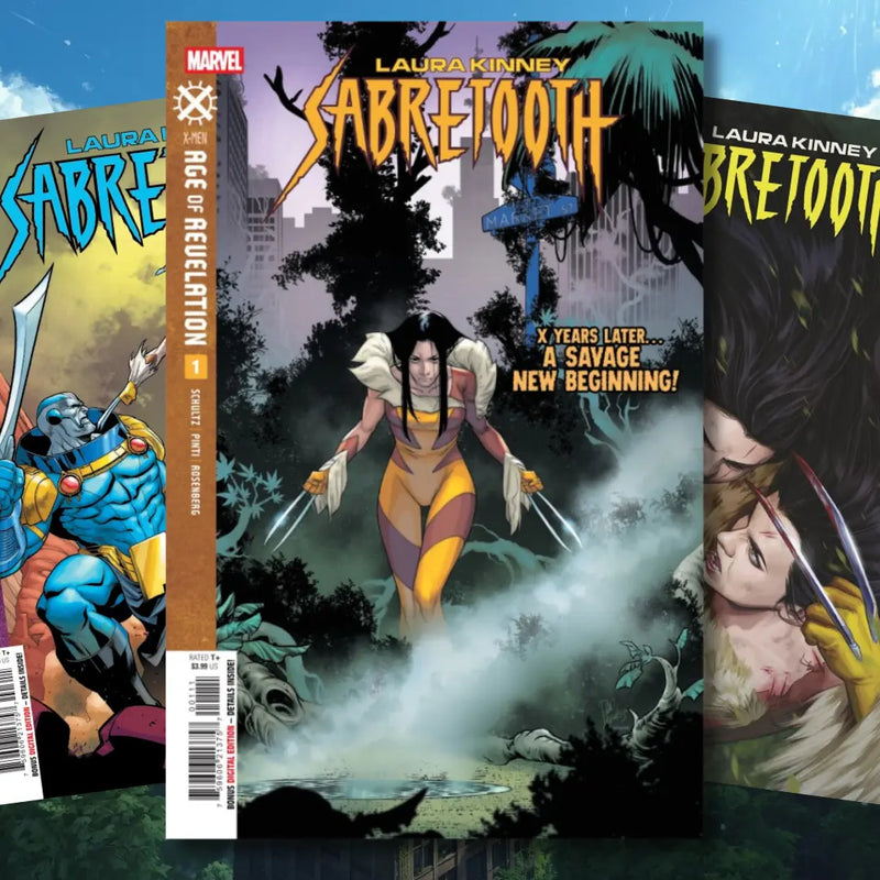 AGE OF REVELATION: Laura Kinney: Sabretooth — Complete 3-Issue Bundle Revenge Of