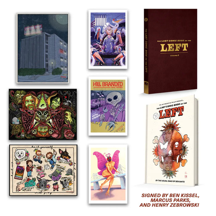 LPOTL - The Last Comic Book on the Left Vol. 2 - SIGNED Super Deluxe Z2 Comics