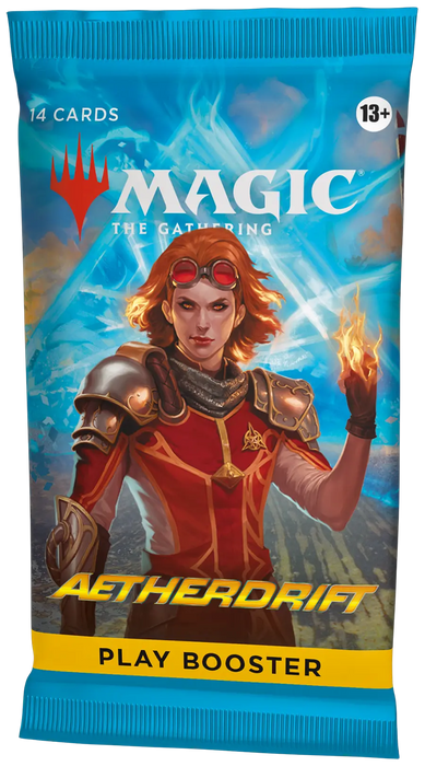 PRE-ORDER | Magic: The Gathering Aetherdrift Bundle (9 Play Boosters, 40 Lands, 1 Alt-Art Card + Exclusive Accessories) Wizards of the Coast