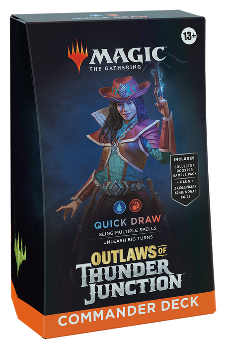 Outlaws of Thunder Junction Commander Deck- Quick Draw - Revenge Of