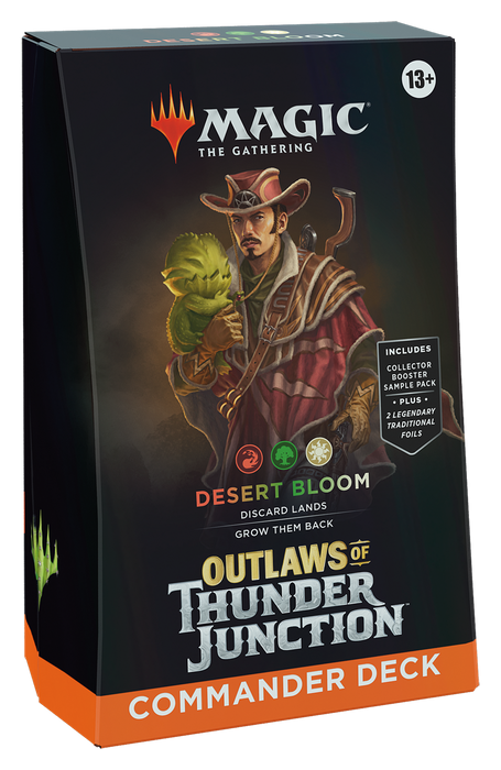 Outlaws of Thunder Junction Commander Deck- Desert Bloom - Revenge Of