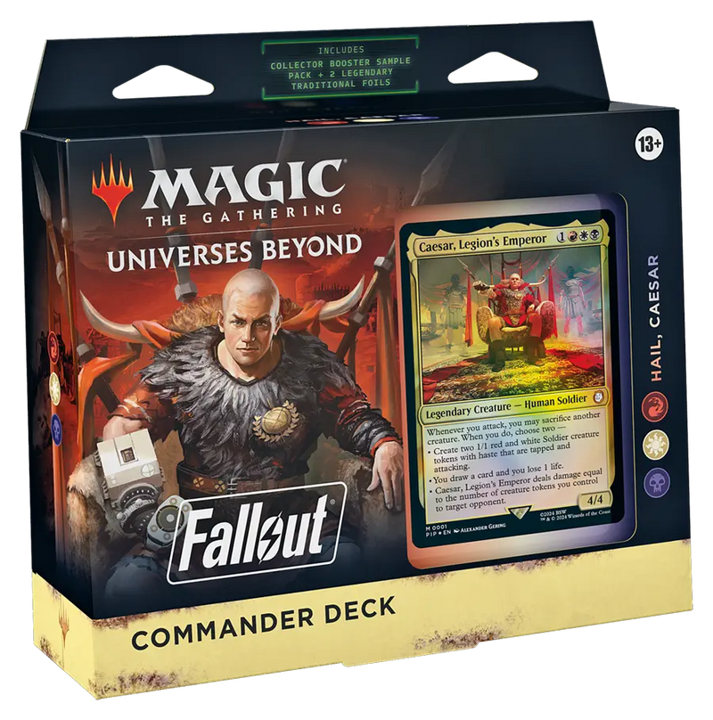 Hail, Caesar - Universes Beyond: Fallout Commander Deck WIZARDS OF THE COAST, INC