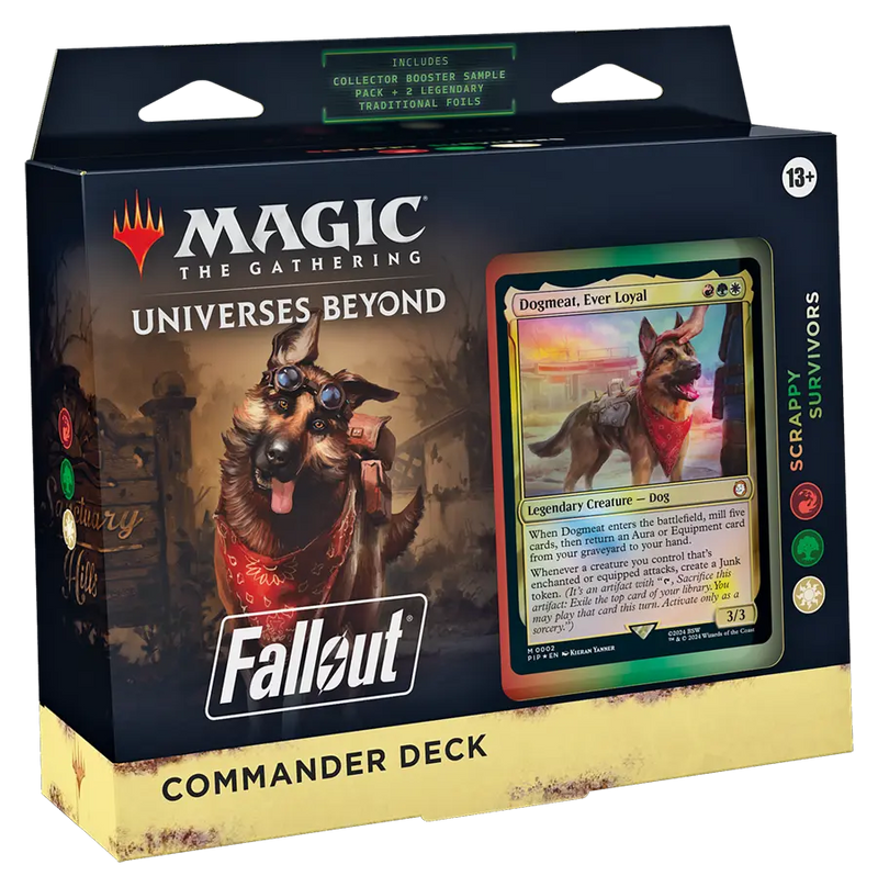 Scrappy Survivors - Universes Beyond: Fallout Commander Deck WIZARDS OF THE COAST, INC