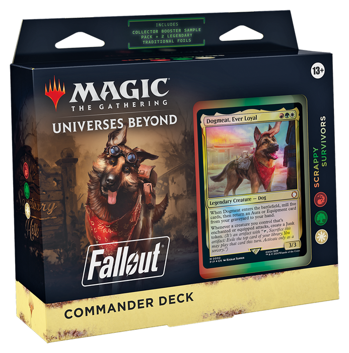 Scrappy Survivors - Universes Beyond: Fallout Commander Deck Magic: The Gathering