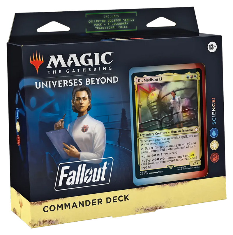 SCIENCE! - Universes Beyond: Fallout Commander Deck WIZARDS OF THE COAST, INC