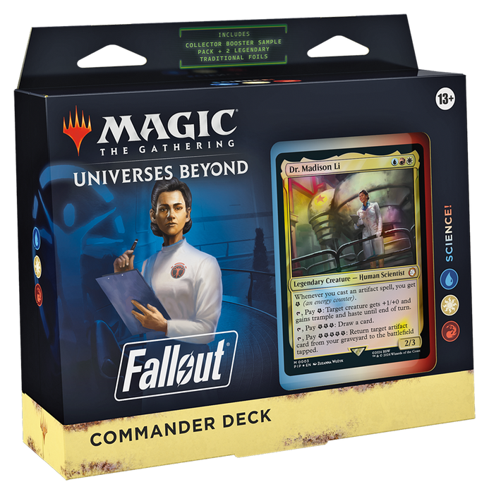 SCIENCE! - Universes Beyond: Fallout Commander Deck Magic: The Gathering