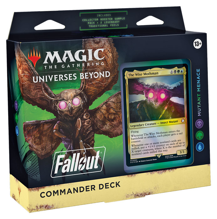 Mutant Menace - Universes Beyond: Fallout Commander Deck Magic: The Gathering