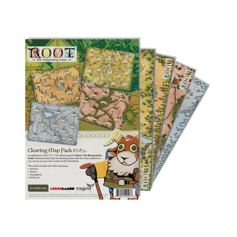 Root: The Roleplaying Game Clearing Map Pack #1 Contrarian's Game Cafe