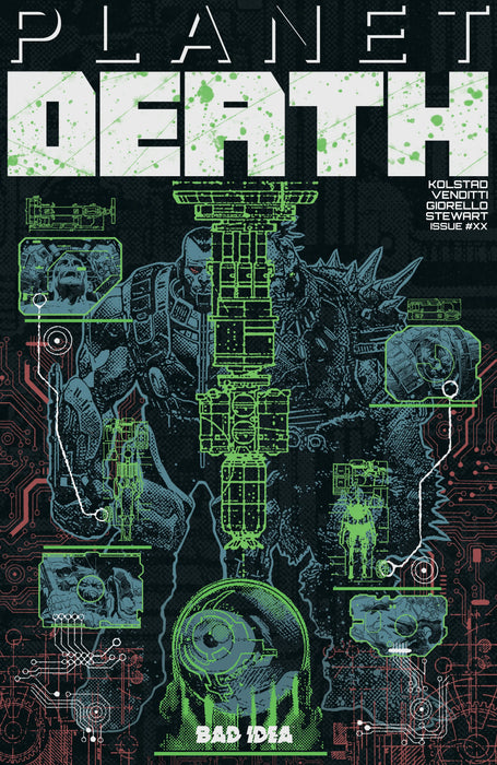 Planet Death #1 (Of 4) Revenge Of Exclusive Cover Bad Idea