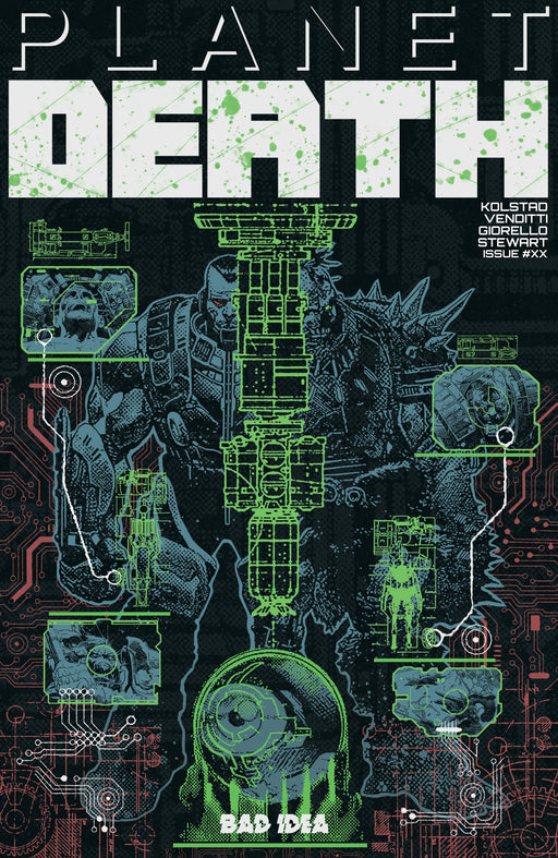 Planet Death #1 (Of 4) Revenge Of Exclusive Cover Bad Idea