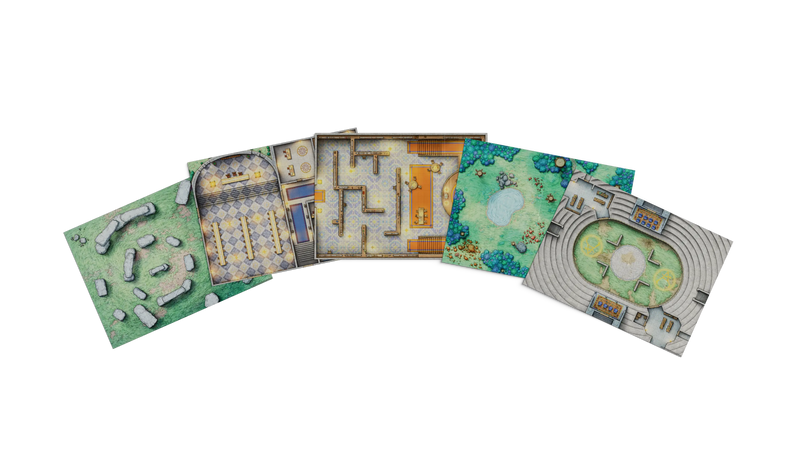 D&D 5E - Arcana Unleashed: Map Pack WIZARDS OF THE COAST, INC