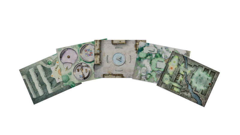 D&D 5E - Arcana Unleashed: Map Pack WIZARDS OF THE COAST, INC