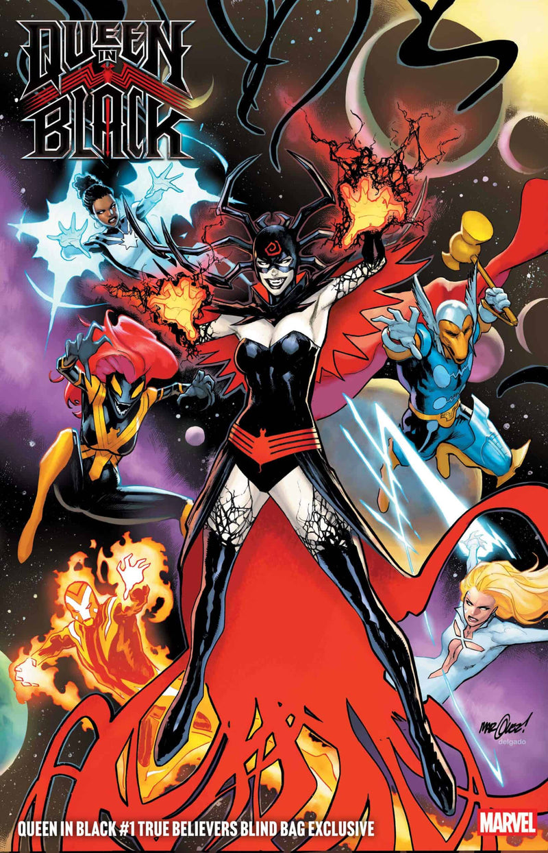 Queen In Black #1 David Marquez Blind Bag B Connecting Variant [Qib]