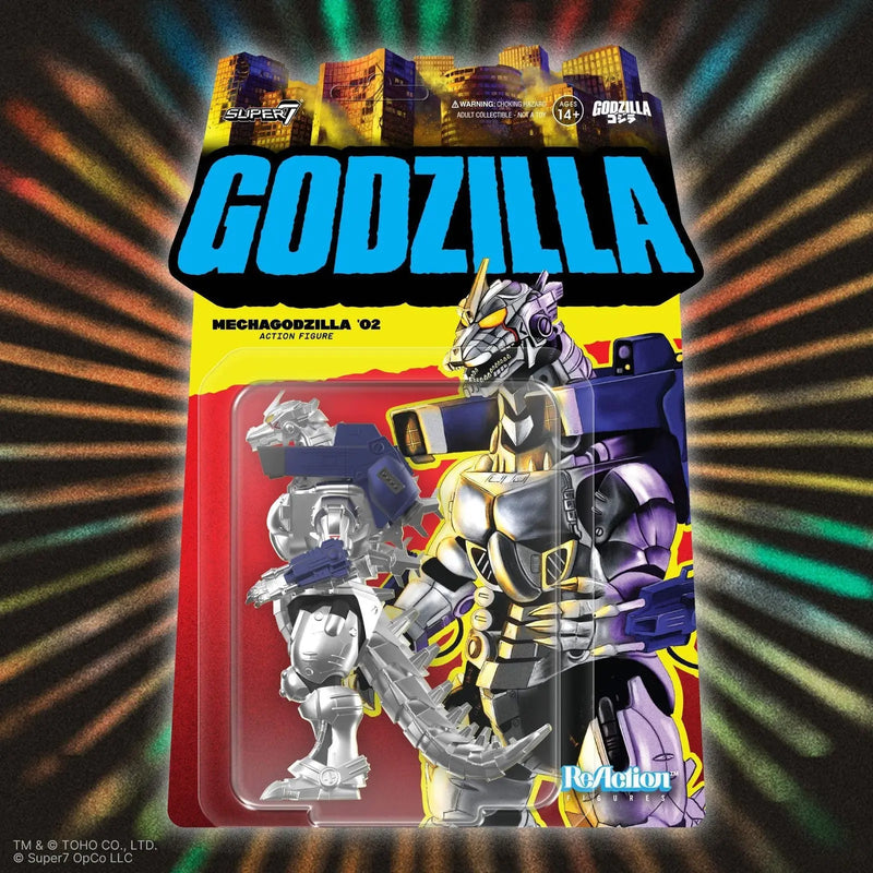 Toho ReAction Figures Wave 10  Mechagodzilla (2002) Super7