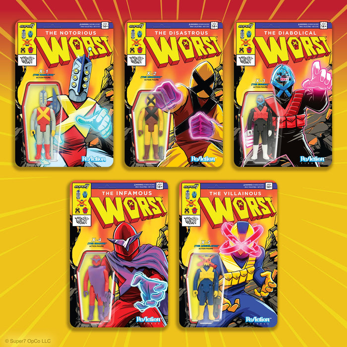 The Worst Reaction Figures Wave 05 (Mutant Team) -X5 (The Annihilator) Revenge Of