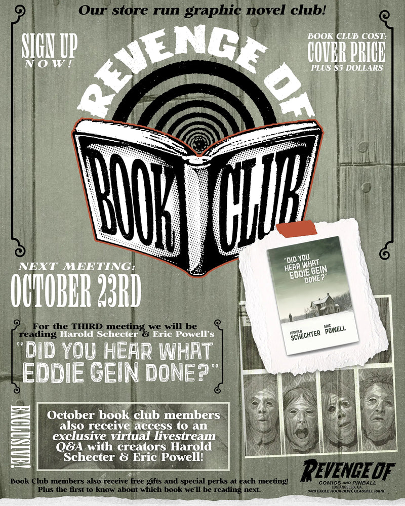 Revenge Of Book Club – Did You Hear What Eddie Gein Done? (Oct 2025 Meeting) Revenge Of