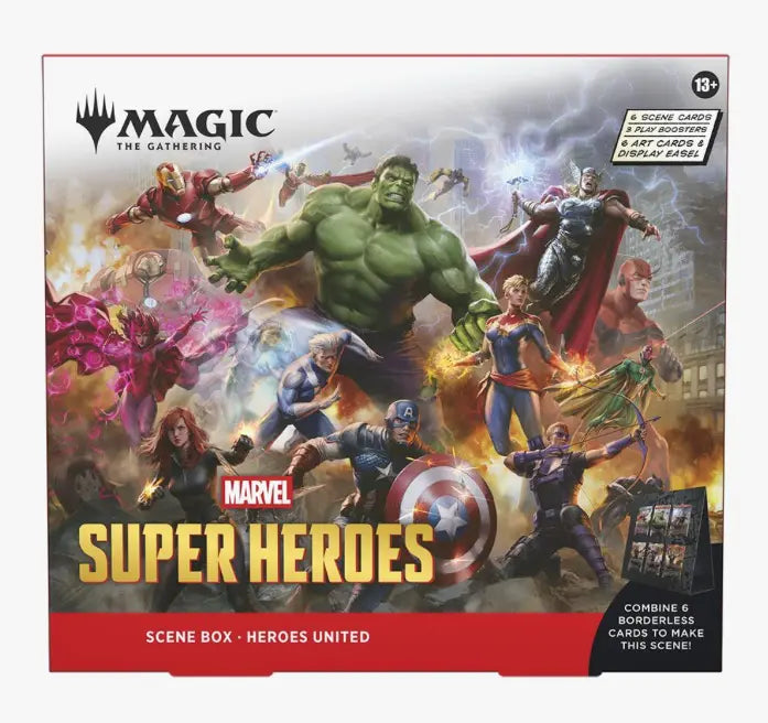MTG Marvel Super Heroes Scene Box: Heroes United Revenge Of